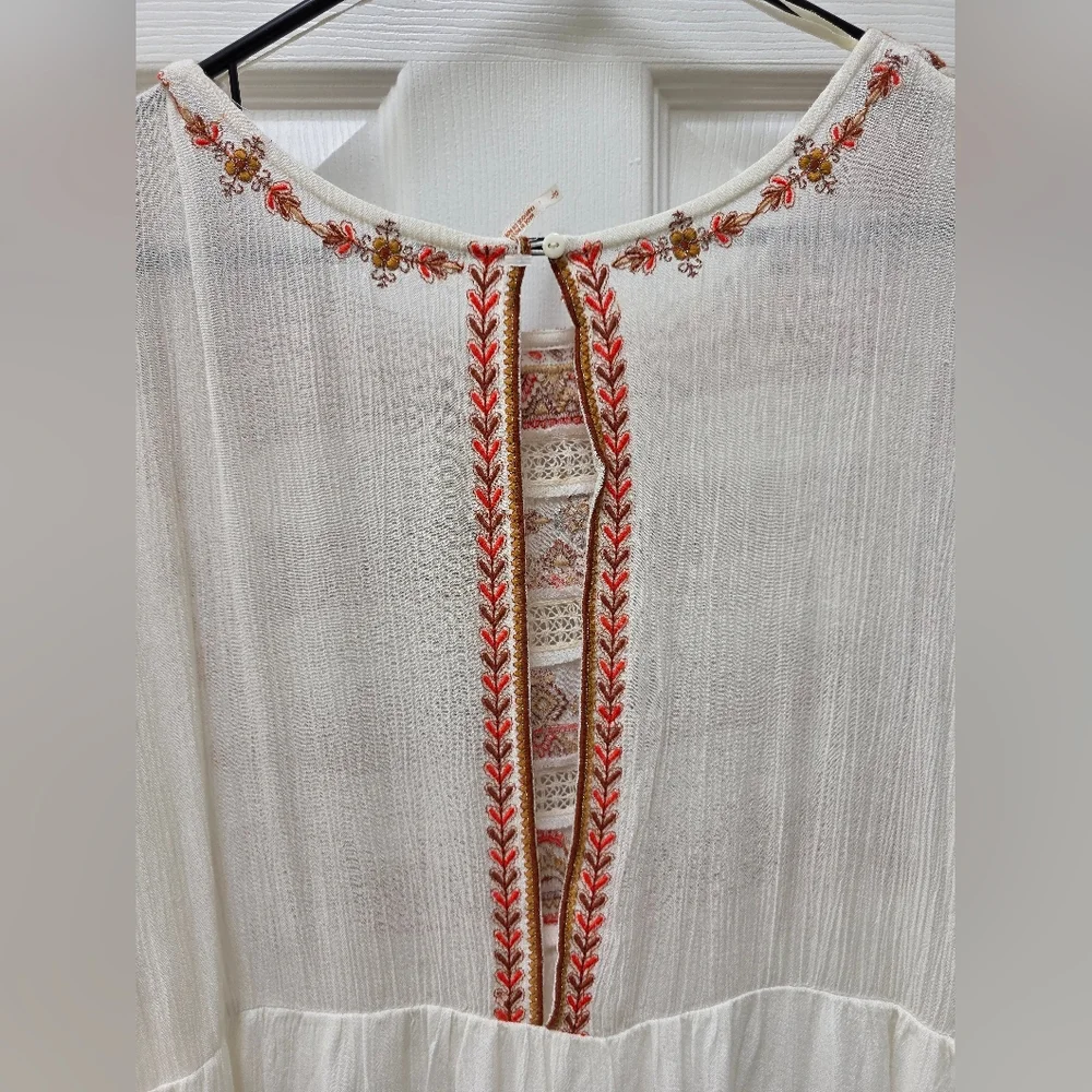 Free People Sunrise Wanderer Dress L